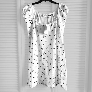 Daisy Street White Floral Mini Dress